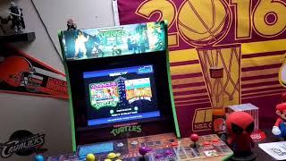 TMNT Arcade1Up Official Light Up Marquee Impressions