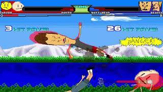 NICK54222 MUGEN: Carykh and David VS Beavis and Butt-head