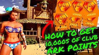 How To Get 10,000s of CLUB ARK Points in Ark Survival Ascended FAST!!!