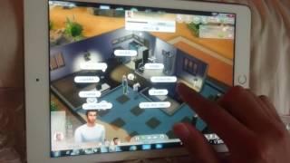 iPad Pro 9.7 Playing The Sims 4