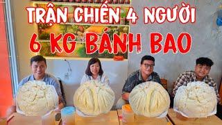 Trận Chiến 4 Người Thử Thách 6 KG Bánh Bao THƯỞNG 4 TRIỆU, màn trao 100 Ly Trà Sữa đến Học Trò