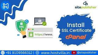 How To Install SSL Certificate On Your Domain Using Cpanel