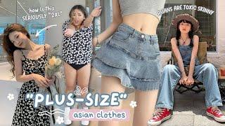 i try *PLUS-SIZE* clothes from Asia... (this is crazy)
