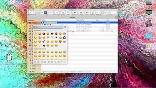 Add Emoji to File Name on a Mac