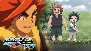 Xander and Valt reminisce on the past | Episode 8 | BEYBLADE BURST QuadStrike (HD)