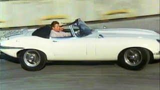 Benny Hill vs Simon Dee - in their E-Type Jags