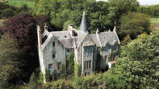 ABANDONED 17th centry FAIRYTALE CASTLE Hidden In The Woods FAMILY FLED- Millionaires Mansion