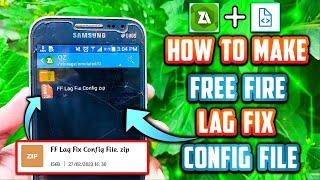 How To Make Free Fire Lag Fix Config File