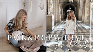 PACK & PREP WITH ME FOR PARIS | Beauty Treatments & Koffer packen | theglazedblonde