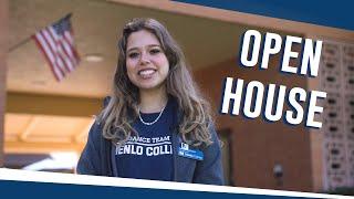 Come to our next Open House at Menlo College