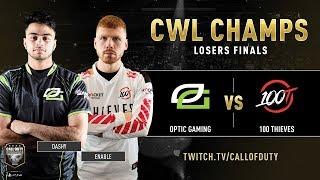 Optic Gaming vs 100 Thieves | CWL Champs 2019 | Day 5