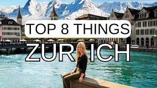 8 Best Things To Do In ZÜRICH Switzerland in 2024!
