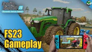 Farming Simulator 23 Nintendo Switch Gameplay | FS23