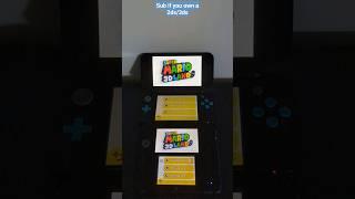 Super Mario 3d Land - Nintendo 2ds vs 2ds XL Speed Comparison