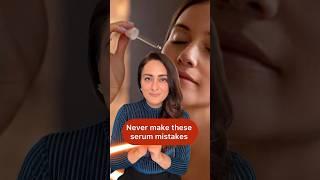 Don’t make these serum mistakes| how to apply correctly | dermatologist suggests