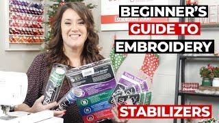 Learn Everything About Embroidery Stabilizers | Tear Away Stabilizer | Cut Away Stabilizer