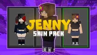 Jenny Skin Pack for Minecraft Bedrock