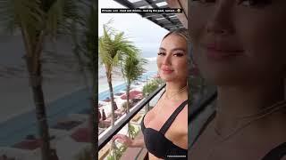 OMG! Agnez Mo Unggah Video Kenakan Bikini Pada Instastory Instagram, Hot Banget!