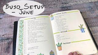 Bullet Journal Setup  | June 