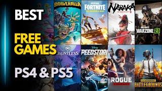 TOP 55 BEST FREE GAMES ON PS4 & PS5 (2025)