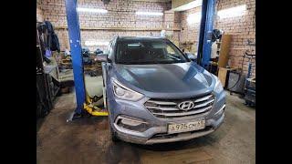 Установка фаркопа на Хендай СантаФе, Подрезаем бампер не по инструкции - Hyundai Santa Fe 2017 года