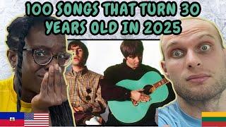 REACTION TO Songs That Turn 30 Years Old in 2025 | FIRST TIME WATCHING