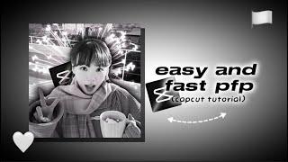 how to make a easy and fast PFP (capcut tutorial) | capcut tutorial