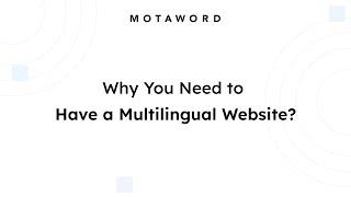 Why Your Business Needs a Multilingual Website