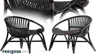 №164. Chair modeling " Feelgood designs " Autodesk 3ds Max