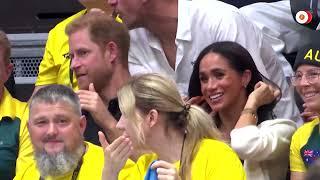 Meghan joins Harry at Invictus Games