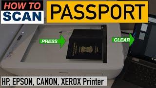 How To scan Passport Clearly & Properly ?