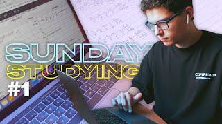 𝗦𝗨𝗡𝗗𝗔𝗬 𝗦𝗧𝗨𝗗𝗬𝗜𝗡𝗚 | #1 Getting Things Together (A Level Student Sunday Study Vlog)