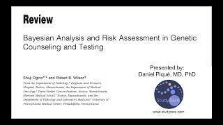 Approach to Bayesian Calculations for ABGC and ABMGG Exams