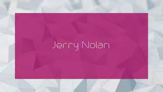 Jerry Nolan - appearance