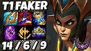 T1 Faker Cassiopeia vs Ahri [ MID ] Korea Master Patch 13.11 