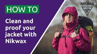 How to clean and waterproof your jacket with Nikwax Tech Wash & TX.Direct Wash-In