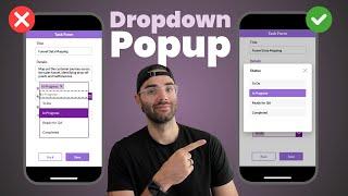 Modern Dropdown Popup in Power Apps