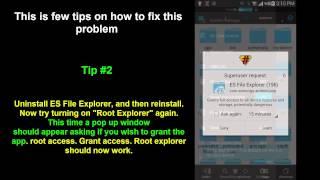 How to Fix Sorry, test failed. This feature cannot run on your device. root explorer