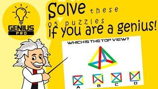 05 Smart Puzzles that only genius can solve | Genius Pro | Genius Puzzles | 5 Graphical Puzzles