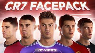 Cristiano Ronaldo FACEPACK For FIFA 23