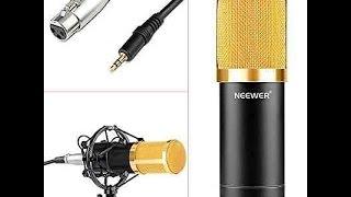 Neewer NW 800 Professional Studio Broadcasting & Recording Microphone   Quick Review
