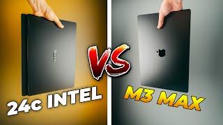 APPLE's BEST vs WINDOWS BEST  ULTIMATE Creator Laptop | M3 MAX vs i9 13980hx
