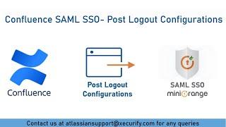 Confluence SAML SSO | Single Sign-On into Confluence | Post Logout Configurations