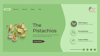 Create Website Landing Page Using HTML, CSS