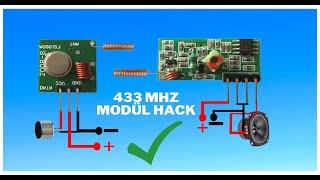 How to Stream Audio with a 433 MHz RF Wireless Transceiver