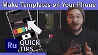 Using Motion Graphics Templates in Premiere Rush | Tutorial with Tyler Babin | Adobe Video