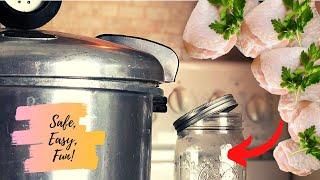 Learn to Can Chicken (for beginners) | Raw Pack | Traditional & Electric Canner