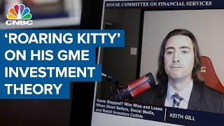 Reddit trader 'Roaring Kitty' explains his GME investment theory