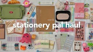 stationery pal haul  | unboxing cute stationery, notebooks, & pens