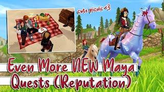 Star Stable Maya Reputation Blocked Quests!! (Picnic with NPCs!)